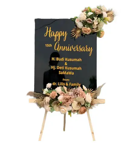 Papan Bunga Akrilik Plosokerep